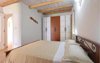Letto o letti in una camera di Villa Antonia