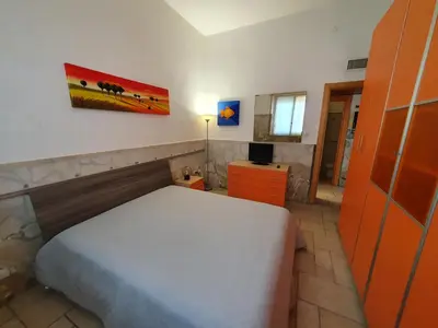 Letto o letti in una camera di Rosa dei Venti Beach House