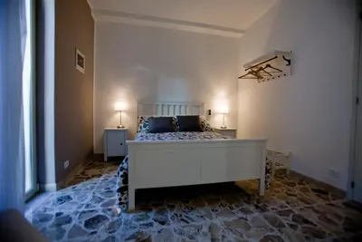 Letto o letti in una camera di Casa Madonna delle Grazie