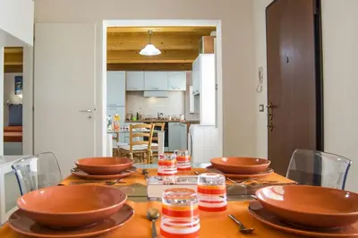 Cucina o angolo cottura di Fèdeli House Sea