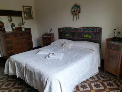 Letto o letti in una camera di B&B Chapo