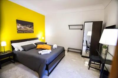 Letto o letti in una camera di Niria