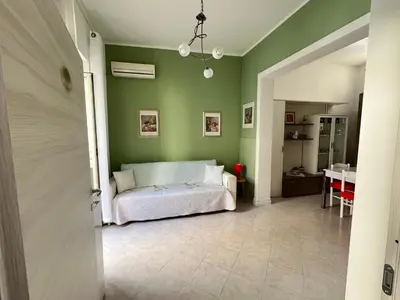 Letto o letti in una camera di Casa La Formica