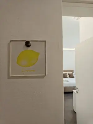 Letto o letti in una camera di Dolci Agrumi