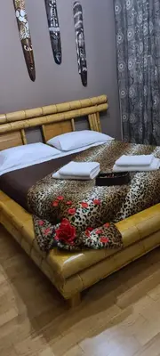 Letto o letti in una camera di BnB Cheope