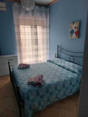 Letto o letti in una camera di Appartamento the Architect