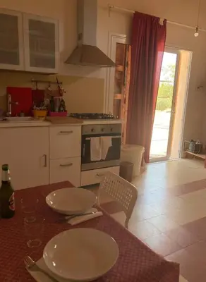 Cucina o angolo cottura di Casa Zupparda Noto
