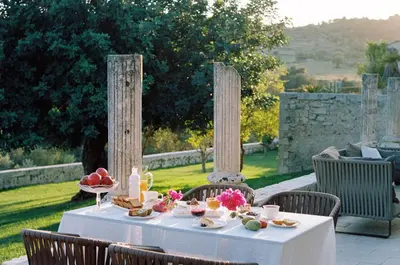 Cibo presso l'agriturismo o nelle vicinanze