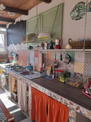 Cucina o angolo cottura di La casa di Aneupe