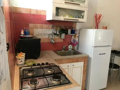 Cucina o angolo cottura di Casa Minerva