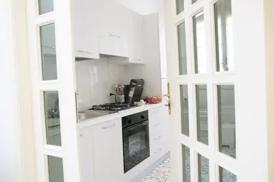 Cucina o angolo cottura di Casa Gambuzza