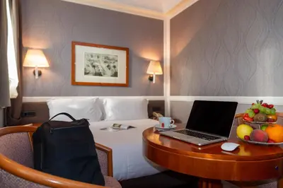 Area soggiorno di Grand Hotel Ortigia