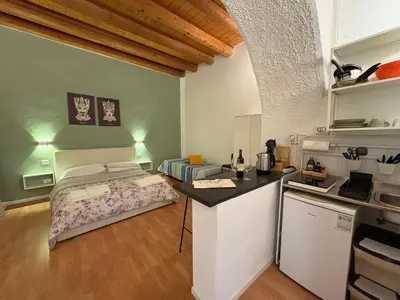 Cucina o angolo cottura di Il Cortiletto di Ortigia