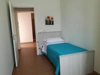 Letto o letti in una camera di La casa di Bice