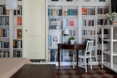 Biblioteca nel bed & breakfast
