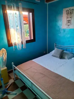 Letto o letti in una camera di A Villa Manghisi