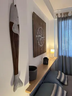 Letto o letti in una camera di La casa dell'Alba