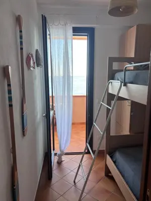 Letto o letti in una camera di La casa dell'Alba