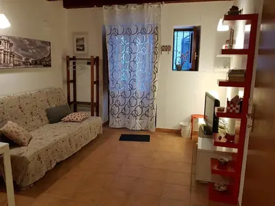 Area soggiorno di Appartamento Aretusa