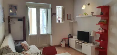 TV o dispositivi per l'intrattenimento presso Appartamento Aretusa