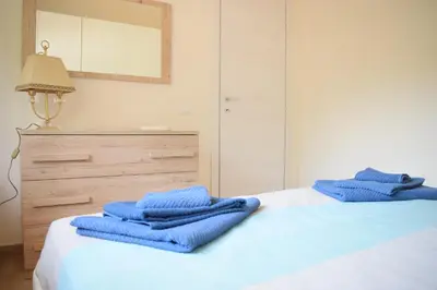 Letto o letti in una camera di Stefy Home