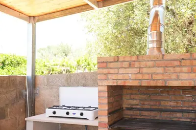 Attrezzature per barbecue disponibili per gli ospiti of country house