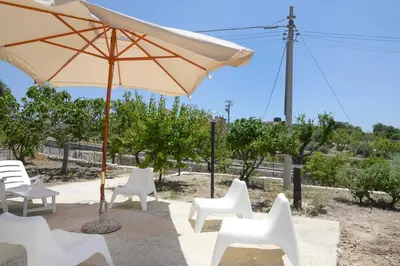 Paesaggio naturale nelle vicinanze of country house
