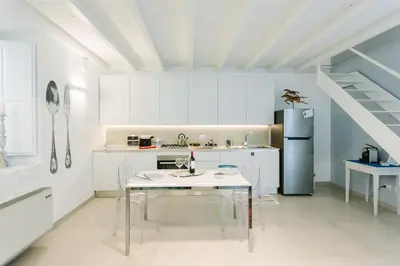 Cucina o angolo cottura di Suite 18, casa di charme in Ortigia