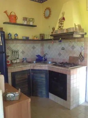 Cucina o angolo cottura di Casa Vacanze Villino Gio