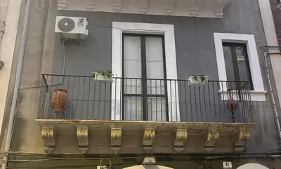 Balcone o terrazza di Casa Benedettini home Catania appartamento centro storico