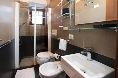 Bagno di Le Case Dello Zodiaco albergo diffuso