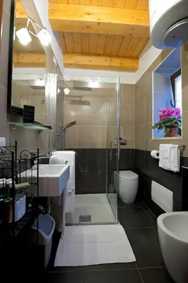 Bagno di Le Case Dello Zodiaco albergo diffuso