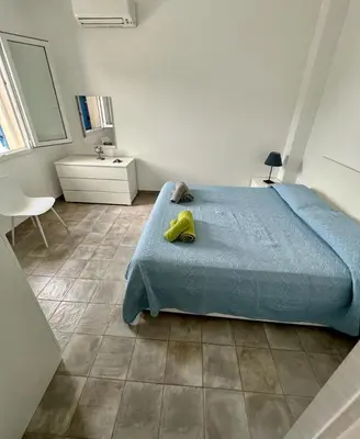 Letto o letti in una camera di Appartamenti San Lorenzo Marzamemi Cecilia