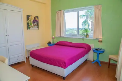 Letto o letti in una camera di Hotel Paclà