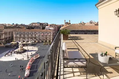 Balcone o terrazza di Penthouse Duomo