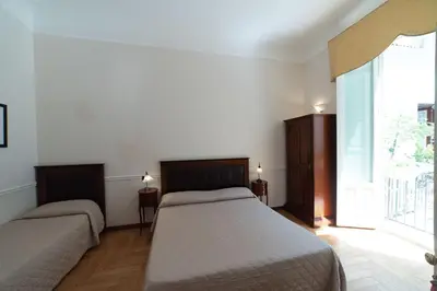 Letto o letti in una camera di Residence Acropoli