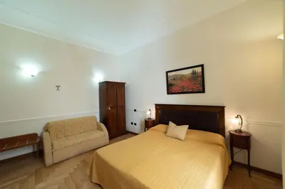 Letto o letti in una camera di Residence Acropoli