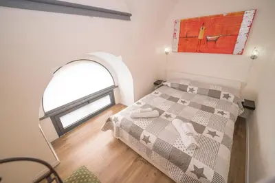 Letto o letti in una camera di Appartamento Virginia