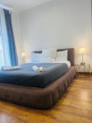 Letto o letti in una camera di Bed & breakfast Frida