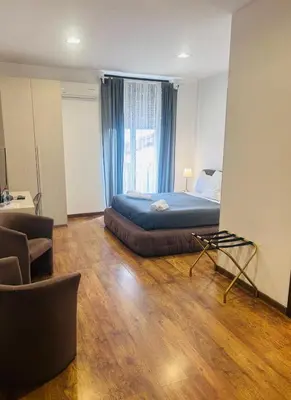 Letto o letti in una camera di Bed & breakfast Frida