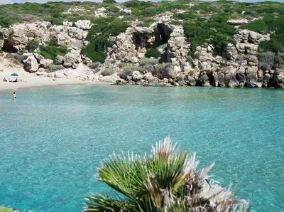 Paesaggio naturale nelle vicinanze della casa vacanze