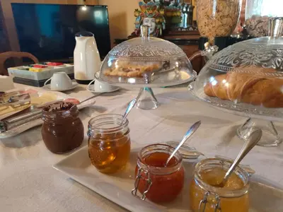 Cibo presso il bed & breakfast o nelle vicinanze