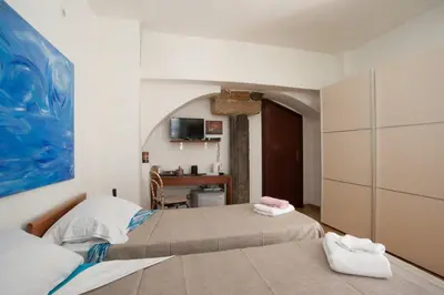 Letto o letti in una camera di Profumo di Zagara