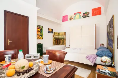 Letto o letti in una camera di Profumo di Zagara