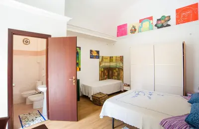 Letto o letti in una camera di Profumo di Zagara