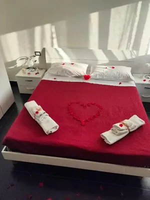 Letto o letti in una camera di B&B Etna's Tourist