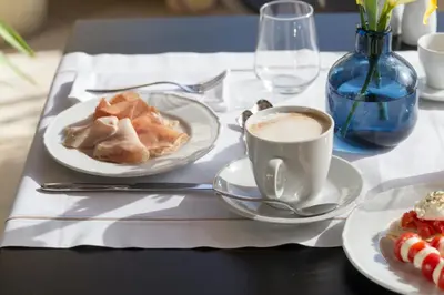Cibo presso il bed & breakfast o nelle vicinanze