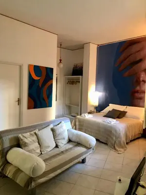 Letto o letti in una camera di ArtRoom Garden