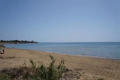 Paesaggio naturale nelle vicinanze della villa