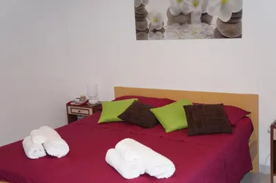 Letto o letti in una camera di Villa Ana Maria